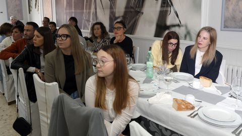 Celebracin del 25 aniversario de la asociacin AMICOS en el  Restaurante Trapeiro, Lousame
