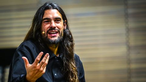 Laxe, este miércoles, en el Festival de Cine de Santander.