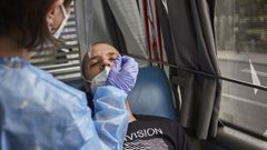 Test de ant�guenos en el cribado que llevado a cabo en Ourense
