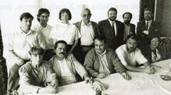 Reuni�n fundacional del Pen Club de Galicia