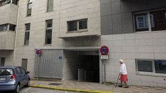 Acceso al juzgado de guardia de Ferrol