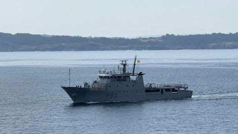 El patrullero Arnomendi, con base en La Gra�a.