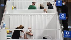 Vacunaci�n masiva del covid-19 en Expocoru�a