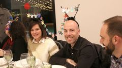 CENA BENEFICA DE LA REAL E ILUSTRE COFRADIA DA DORNA, FESTA DA DORNA . EN EL RESTAURANTE TORRE XUNQUEIRAS