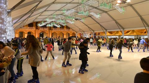 Imagen de archivo de una pista de hielo