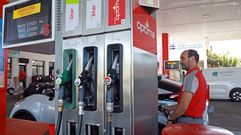 Una estaci�n de servicio en Barbanza