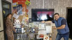 La cesta de Navidad del 2021 en Chaioso est� valorada en 2.400 euros