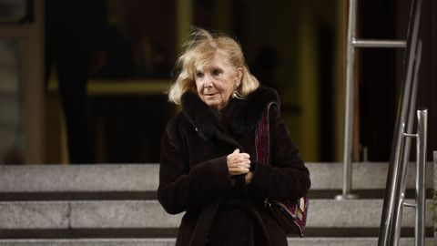 La expresidenta de la Comunidad de Madrid Esperanza Aguirre