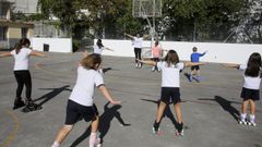 En los centros concertados (en la imagen, la Compa��a de Mar�a) las extraescolares comenzaron ya a inicios del curso