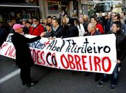 Protesta de la plantilla del IMD durante la huelga que protagonizaron hace dos a�os. 