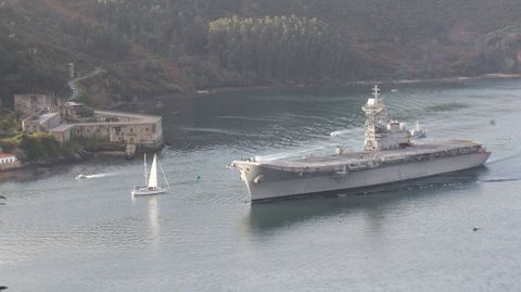 El buque amarr en Ferrol en febrero del 2013