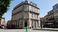 El Casino Mercantil es uno de los edificios ms imponentes de Pontevedra