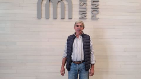 Carlos Calvo Abelleira, trabajador del Museo de Pontevedra que se jubila