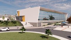 Reproducci�n del proyecto deportivo que la empresa gallega construir� en Canarias