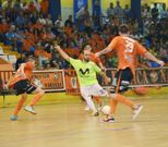 Ricardinho remata en el encuentro liguero entre Inter y Burela en Vista Alegre (0-1). 