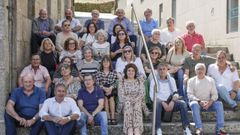 Los participantes en el encuentro celebrado en Ribadavia