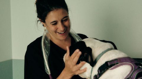 Mar�a G�mez � veterinaria de pequenos animais, especialista en ecograf�as