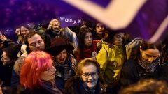 Las imágenes del 8M en Galicia