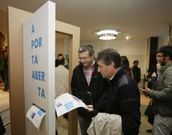 El p�blico acced�a al Rosal�a por �otra� puerta. 