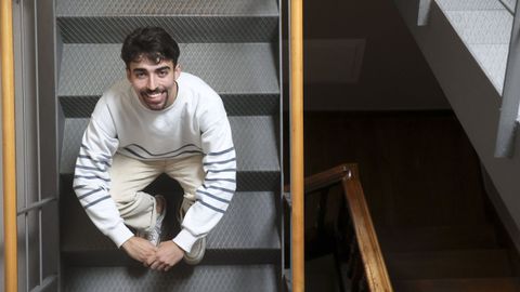 Andr�s Couso, presidente del Consello do Estudantado