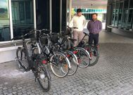 Cinco bicicletas se usan ya por ediles y trabajadores.