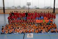 Imagen de los integrantes del Club Deportivo Los Rosales. 