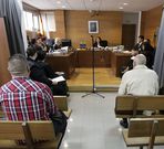 Momento de la vista oral en el Juzgado de lo Penal n�mero 1. 