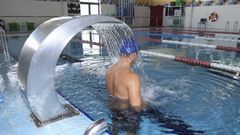 Piscina del complejo carball�s Vila de Noia.