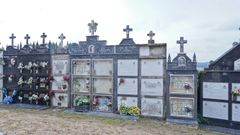 El cementerio de San Mamede de Carballal, donde la familia Bruzos tiene varios nichos