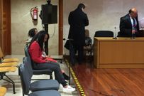 Anna y Daniela Dragutinovic ante la Audiencia Provincial. 