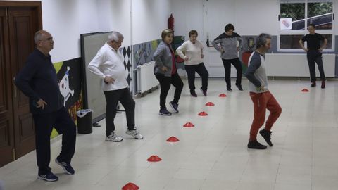 Imagen de archivo de una clase perteneciente a un programa de envejecimiento activo.