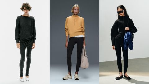 Tres formas de llevar los pantalones &laquo;fuseau&raquo; por Zara y Oysho