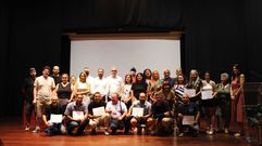 Imagen de la clausura del Obradoiro dual de Emprego Renova IV de Ames y Bri�n