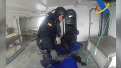 �Hay pez espada, no hay droga�: as� fue el abordaje del �Gure Leire� en alta mar