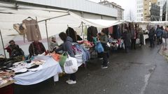 Imagen de archivo del mercadillo de Os Mallos