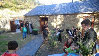 Acto de reinauguraci�n de Casa Cabaneiro, en abril de 2014