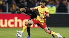 Dro, durante el partido contra el Lens