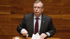 El consejero de Sanidad, Francisco del Busto