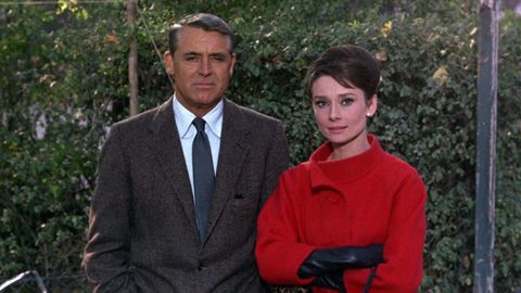 «Charada», con Cary Grant y Audrey Hepburn