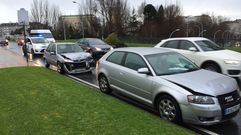 Accidente en la ronda de Outeiro