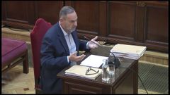 Jos� Luis �balos, durante su declaraci�n de ayer en el Tribunal Supremo.