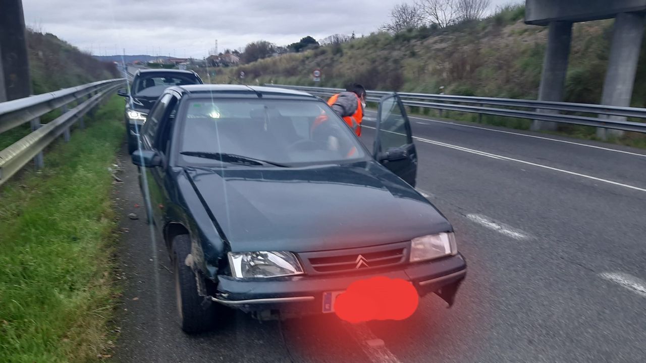 Identificado el conductor de un coche que se dio a la fuga tras chocar ...