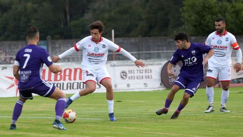 Partido de Tercera Federación entre el Noia y el Atlético Coruña Montañeros