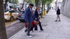 Hombre precavido, vale por dos: Koldo Garca explica por qu lleva una mochila asu cita ante el juez