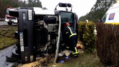 Accidente en Aranga