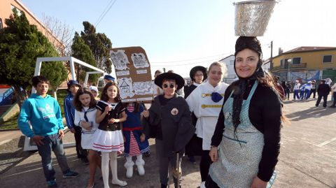 Fiestas de carnavales en los colegios de Barbanza