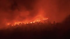 Incendio en la parroquia de Sixto