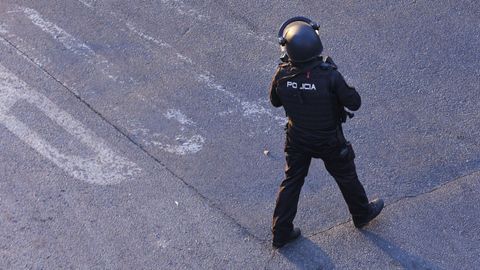Agente de la Polic�a Nacional en una imagen de archivo.