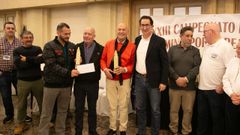 Los ganadores del Campeonato de Domin por Pareja celebrado en A Corua