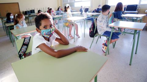 Vuelta al cole en el colegio de Barcelos